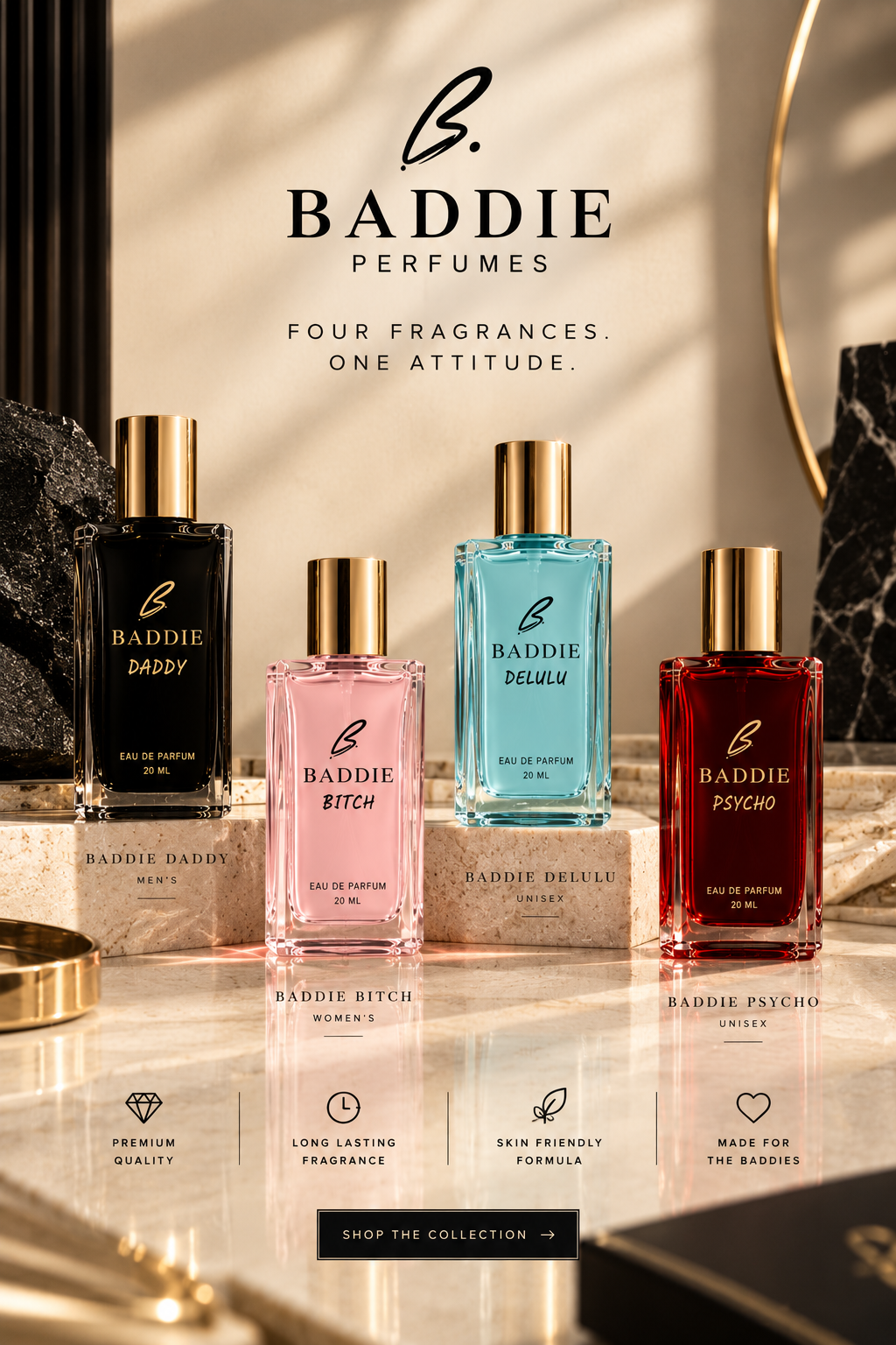BADDIE SIGNATURE 4-PIECE SET